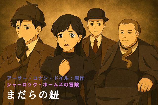 まだらの紐タイトル