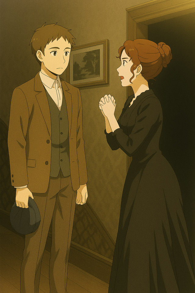 帰ってと哀願される