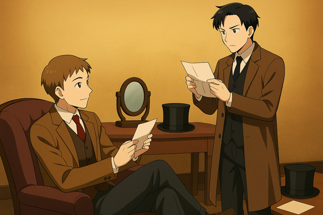手紙を読む
