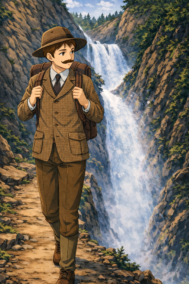 ワトソンと滝