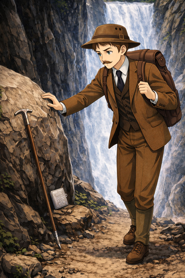 残された杖