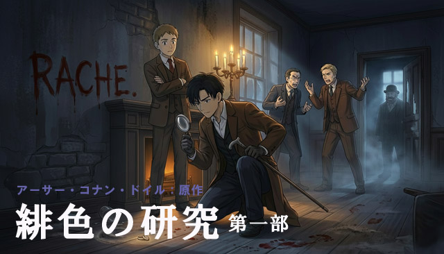 緋色の研究タイトル